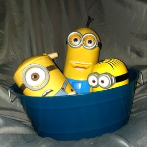 Nice Christmas  birthday any day Despicable me/minions gift basket. $30